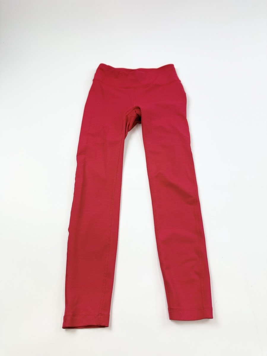 Outdoor Voices Leggings Women's Extra Small XS Red Yoga Hiking