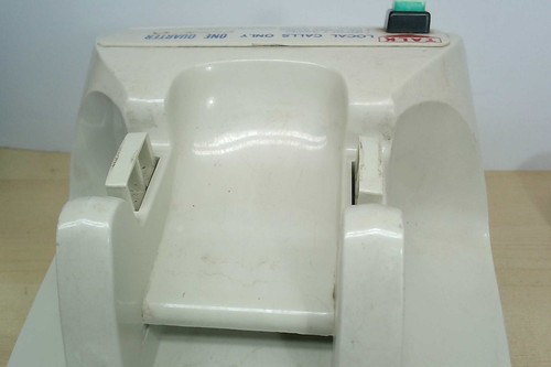 Vintage 1990's Telco 674 ECP Pay Coin Telephone Cream Color Untested As Is - Picture 8 of 17