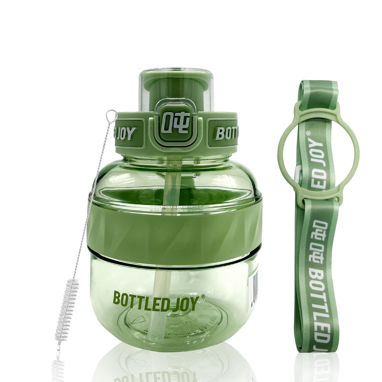 Flip-top Lid And Handle Strap (green)