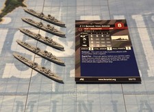 Axis  Allies - War At Sea - Forumini: Z11 Bernd Germany Destroyer - Deck 3