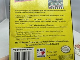 MTV Remote Control Nintendo NES In Original Box w Booklet And Original Packaging