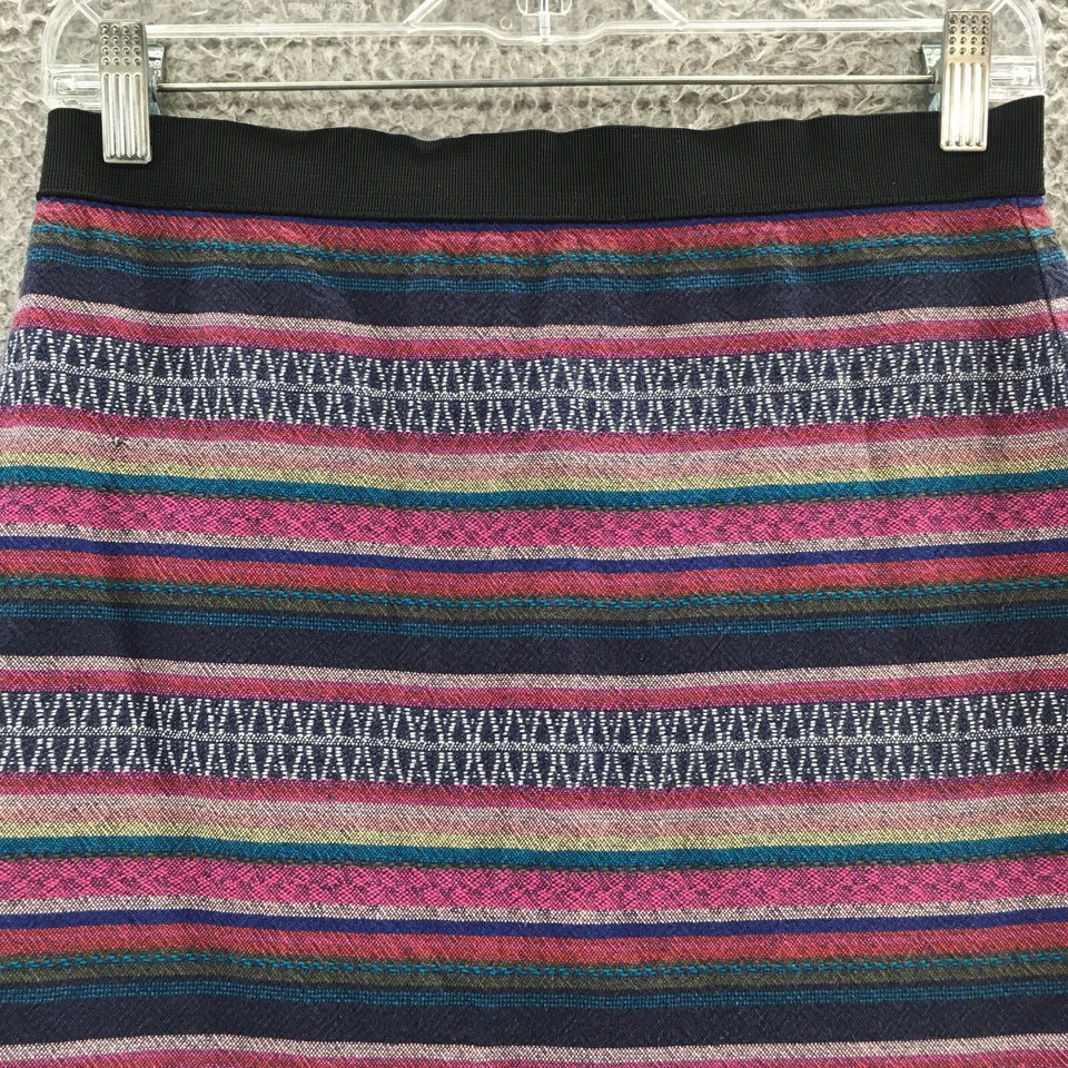 Minifalda corta American Eagle Outfitters para mujer 4 multicolor algodón cremallera trasera Foto 2 de 4