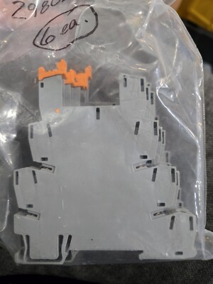 6x Phoenix Contact 2980348 Relay base;socket;TERM BLOCK