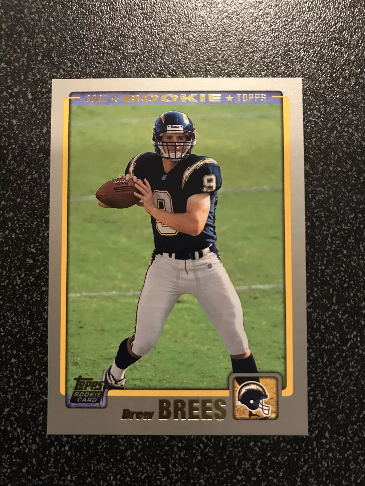 Drew Brees trading card