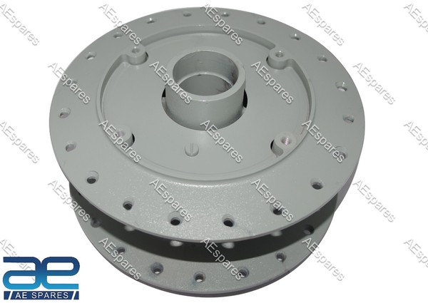 FüR Royal Enfield 350 500 Cc Deluxe Hinterrad Hub Trommel 40 LöCher Aes-image