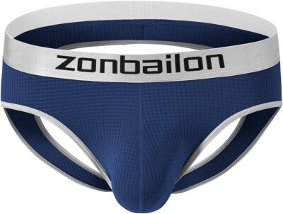 Zonbailon Men's G String Underwear Thong Bikini Sexy T Back Pouch Soft Bikini