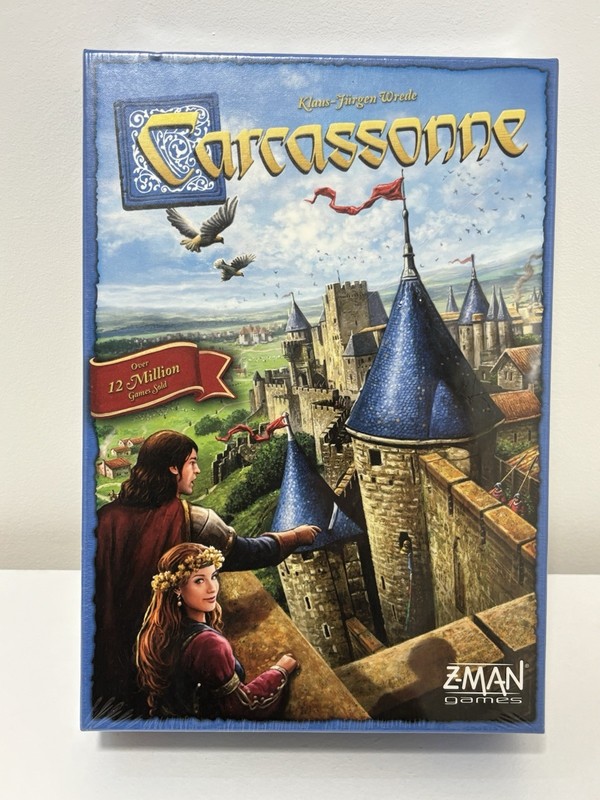 Z-Man Games 2014 Carcassonne Board Game with 2 Mini Expansions New Sealed