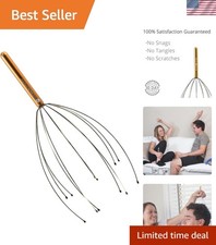 Portable Manual Head Massager with Vibrating Sensation for Ultimate Relaxation