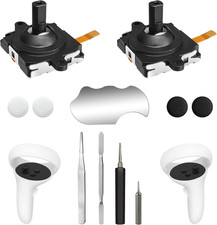 Joystick Replacement Kit for Oculus/Meta Quest 2/3 Controllers with Tools