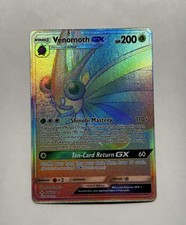 Venomoth GX (Secret) 216/214 Sm-Unbroken Bonds Holo