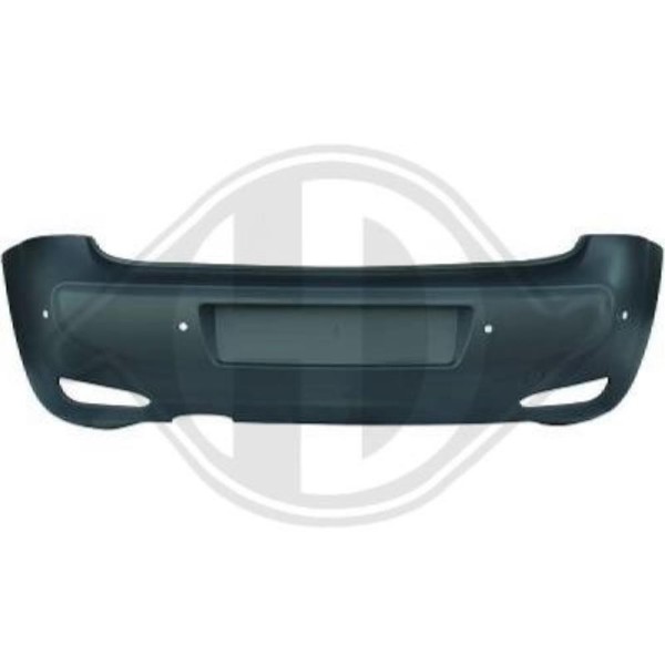 Diederichs StoßFäNger StoßStange Hinten FüR Fiat Panda 312 1.2 1.3 D Multijet-image