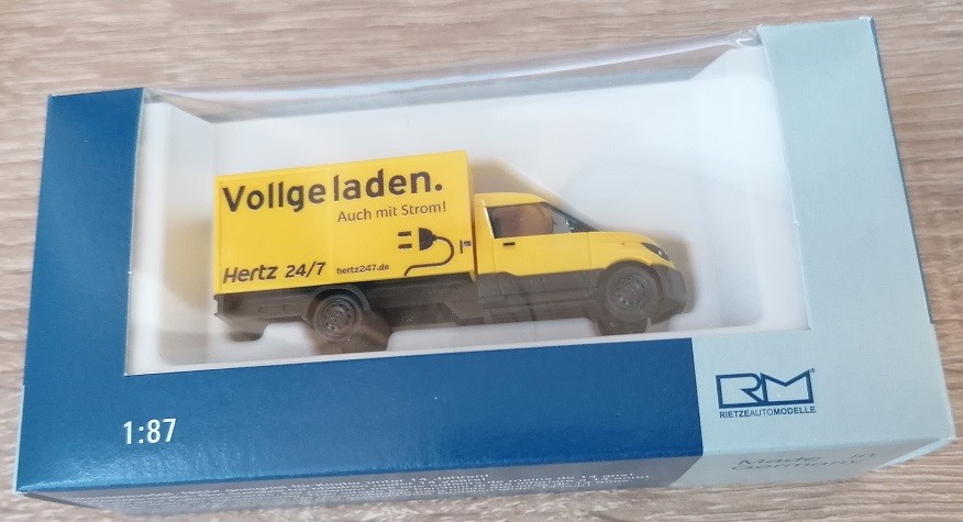 Rietze 33003 - 1/87 Streetscooter Work L Hertz Car Rental - New