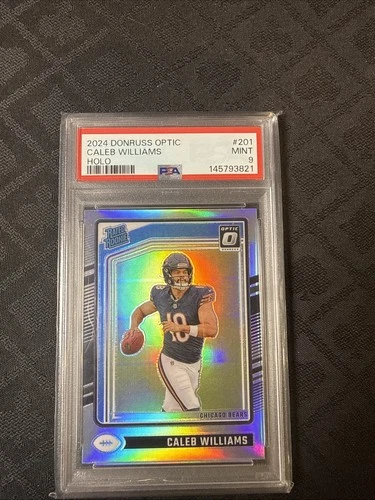 2024 PANINI DONRUSS OPTIC 201 CALEB WILLIAMS HOLO