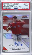 2017 Bowman's Best of Refractor Jay Groome Jason #B17-JG PSA 9 MINT Auto 0h2x