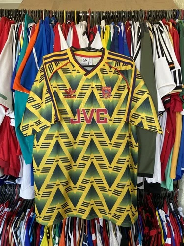 ARSENAL 1991 1993 RETRO AWAY FOOTBALL SHIRT SOCCER JERSEY ADIDAS GE4787 sz 2XL