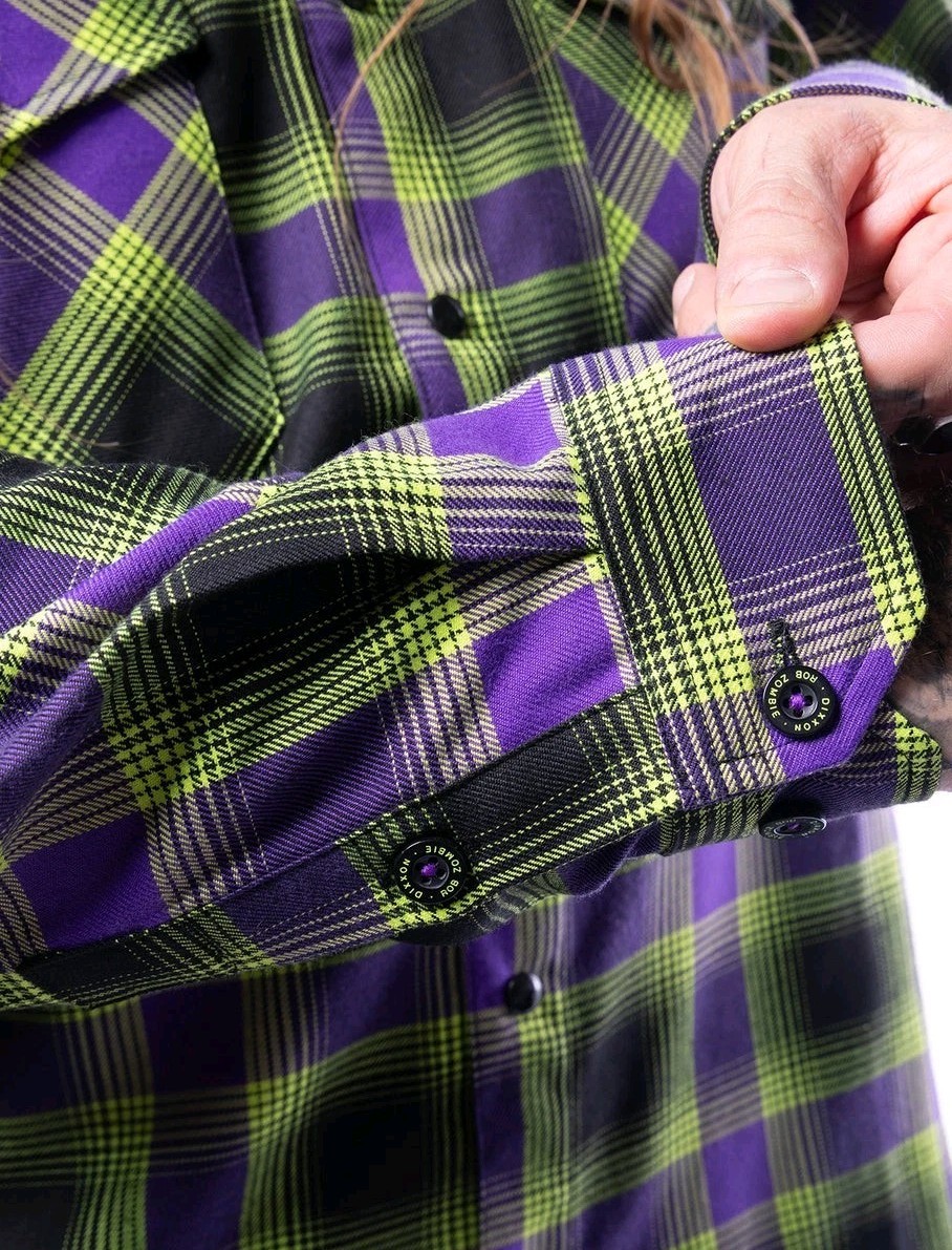 Dixxon Flannel Co "Rob Zombie" Men's Large Shirt Sold Out New With Tags In Bag