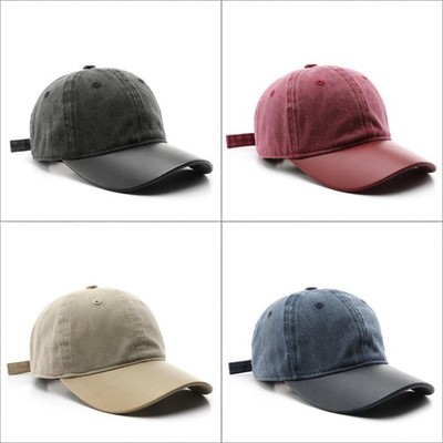 Vintage Washed Distressed Blank Baseball Caps - Sonnenschutz Outdoor Hüte