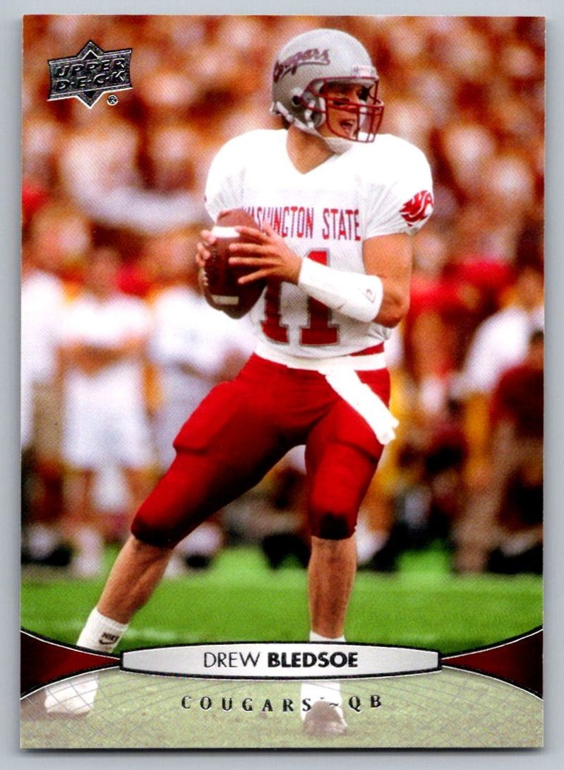 2012 Upper Deck Drew Bledsoe Washington State Cougars #17