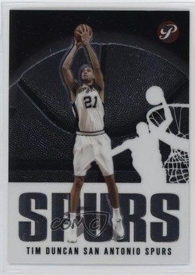 2003-04 Topps Pristine Tim Duncan #21 HOF 09jb