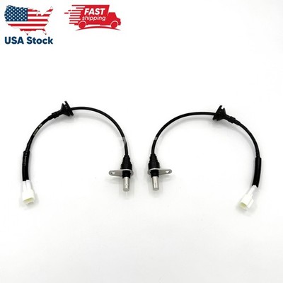 2x Wheel Speed Sensor ABS Rear For Isuzu NPR NPR-HD NQR 4HK1 4HE1 Steel 07-21