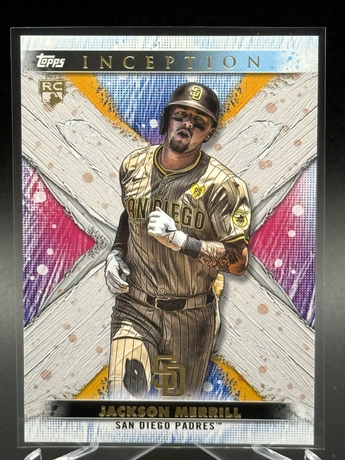 2024 Topps Inception JACKSON MERRILL Short Print Variation X #119 (RC)