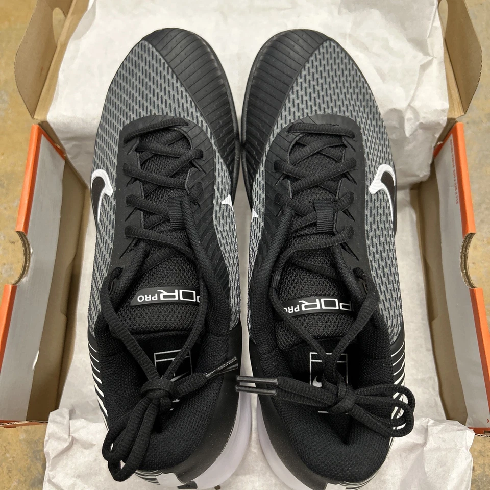 Nike Air Zoom Vapor Pro 2 HC Black/White DR6191-001 Men’s Size 11 NIB - Image 2 of 4