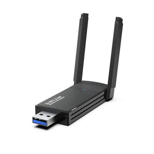 PC USB RTL8812BU Wifi Adapter 1300Mbps External Antenna Dual Band - Picture 3 of 9