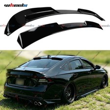 Glossy Black V3 Style Trunk Spoiler Rear Roof Wing Lip For 23-26 Honda Accord Glossy Black V3 Style Trunk Spoiler Rear Roof Wing Lip For 23-26 Honda Accord