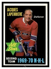 1970-71 O-Pee-Chee HOCKEY #245 Jacques Laperriere 70OPCHK