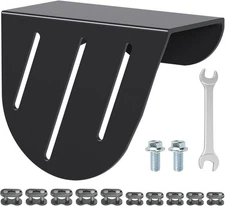 Short Mini Bike Clutch Cover Chain Guard Compatible with 212 224cc CT200U black