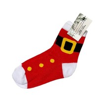NWT Christmas Themed Santa Socks Size 7-8.5