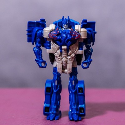 Transformers: L'Ultimo Cavaliere - Action Figure Turbo Changer Optimus Prime Con Knight Armor - 2