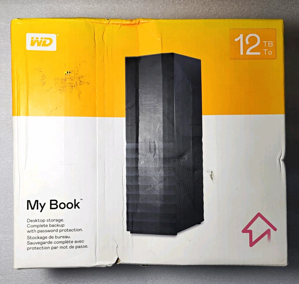 Western Digital External Hard Disk Drives 12 TB Storage Capacity