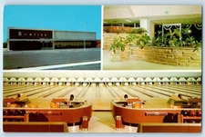 1960 Orlando Florida Postcard Fairvilla Lanes Orange Blossom Trail Multiview