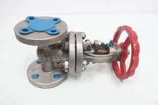 Warren 1306WA Manual Stainless Flanged Wedge Gate Valve 1in 300