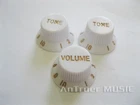 10 Set Of Guitar Volume And Tone Knobs, For Strat Style Knobs
