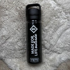 Yeti Yonder 25oz Water Bottle Charcoal Clear w/Chug Cap REI Membership Exclusive