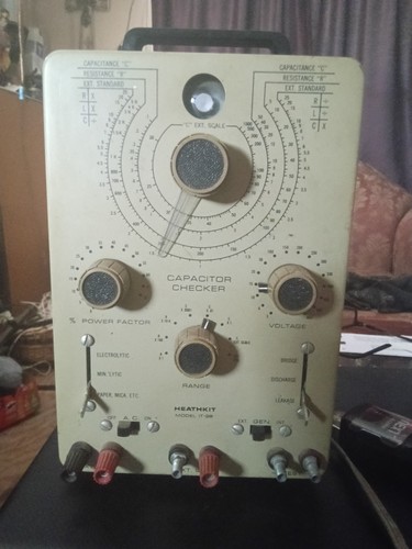 Heathkit IT-28 Capacitor Checker - Magic Eye Tube - For Restoration