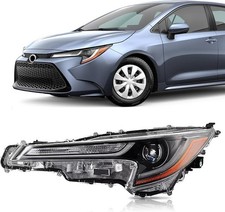 Headlight with LED DRL Compatible with 2020 2021 2022 Toyota Corolla L LE, Left