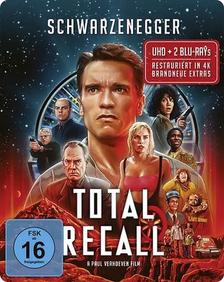 Total Recall - Totale Erinnerung [inkl. 2 Blu-rays, Limited Steelbook Edition]