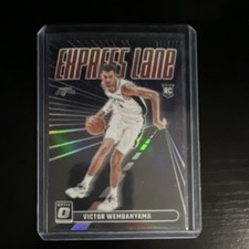 Panini Donruss Optic Express Lane Rookie Prizm Victor Wembanyama #8 Spurs