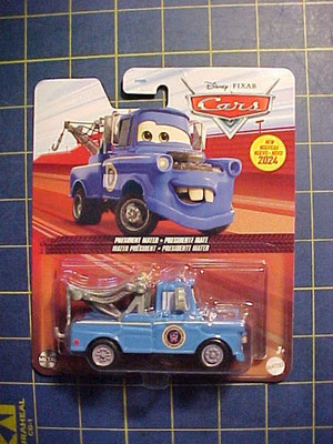 DISNEY PIXAR CARS PRESIDENT MATER!  NIP