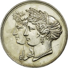 Frankreich, Token, Agriculture and Horticulture, VZ, Silber