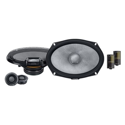 Open Box Alpine R-Series R2-S69C 6×9'' 2-Way 300W Component Speakers