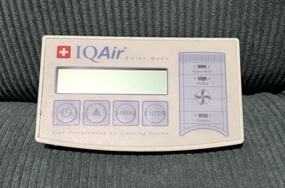 IQAir HealthPro Series 101.6 Control Panel