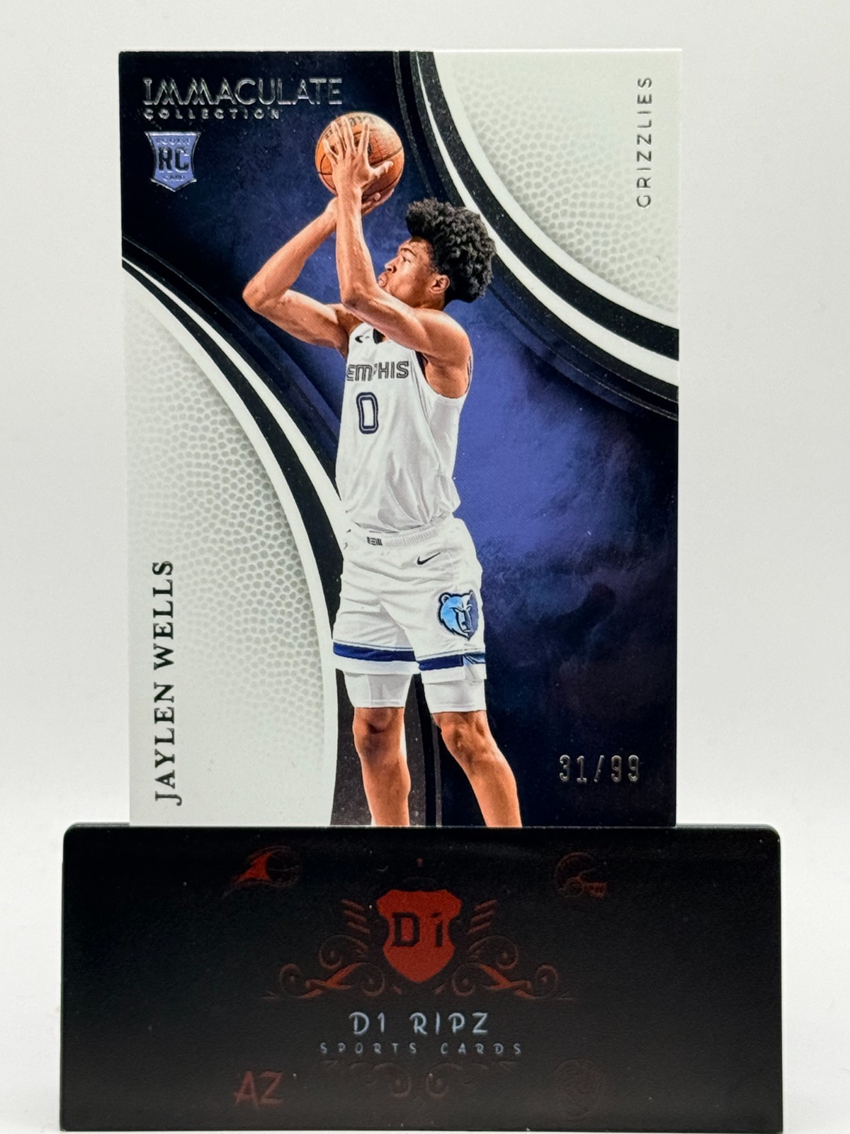 2024-25 Panini Immaculate Collection - Jaylen Wells, Jaylen Wells #7  /99 (RC)