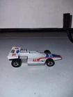 1975 Hot Wheels Formula 5000 #76 White Enamel Hong Kong  black wall tires