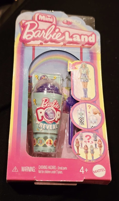 Barbie Mini Barbie Land Pop Reveal Dolls 1.5-inch Doll Surprise Reveal