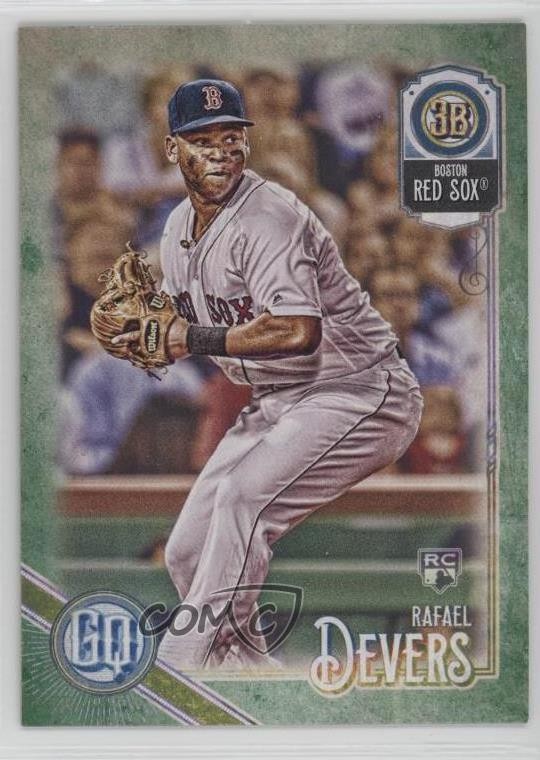 2018 Topps Gypsy Queen Green Rafael Devers #53 Rookie RC uk2