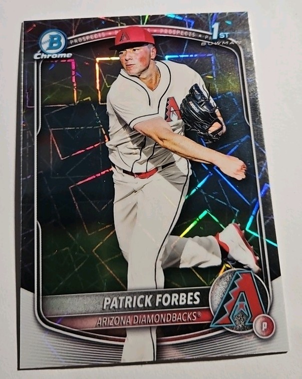 2025 Bowman Draft - Chrome Patrick Forbes #BDC-89 Lazer Refractor